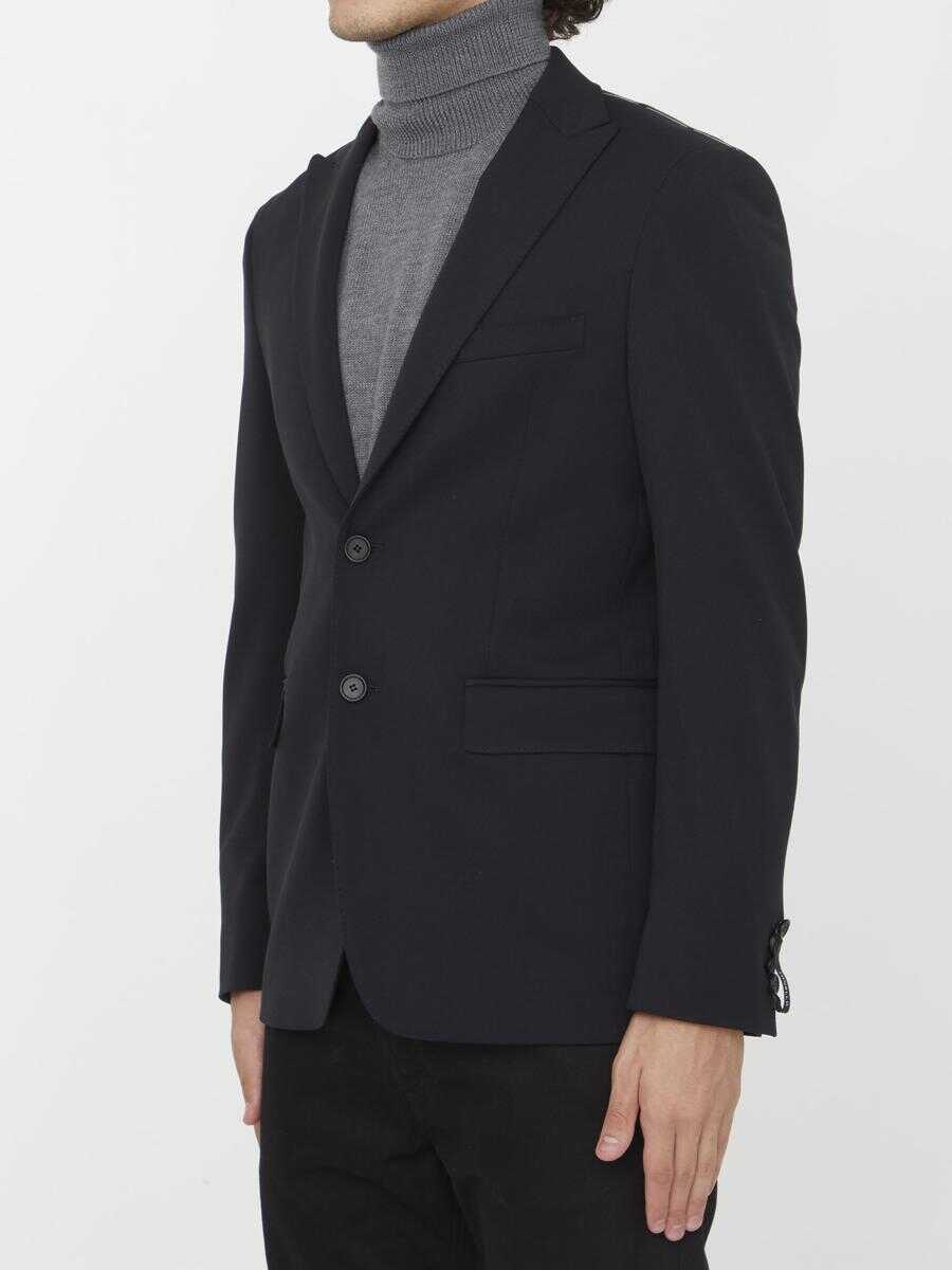 Geci Tonello Single-Breasted Jacket Black Barbati (BM 11586477) 2