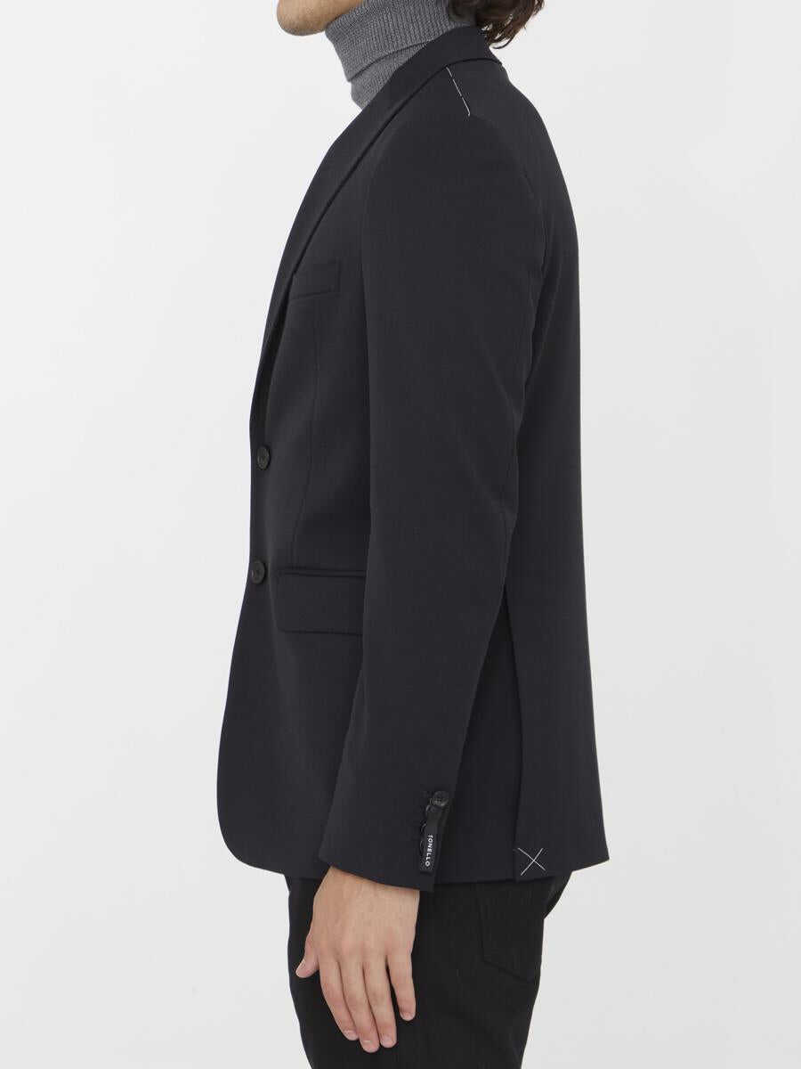 Geci Tonello Single-Breasted Jacket Black Barbati (BM 11586477) 3
