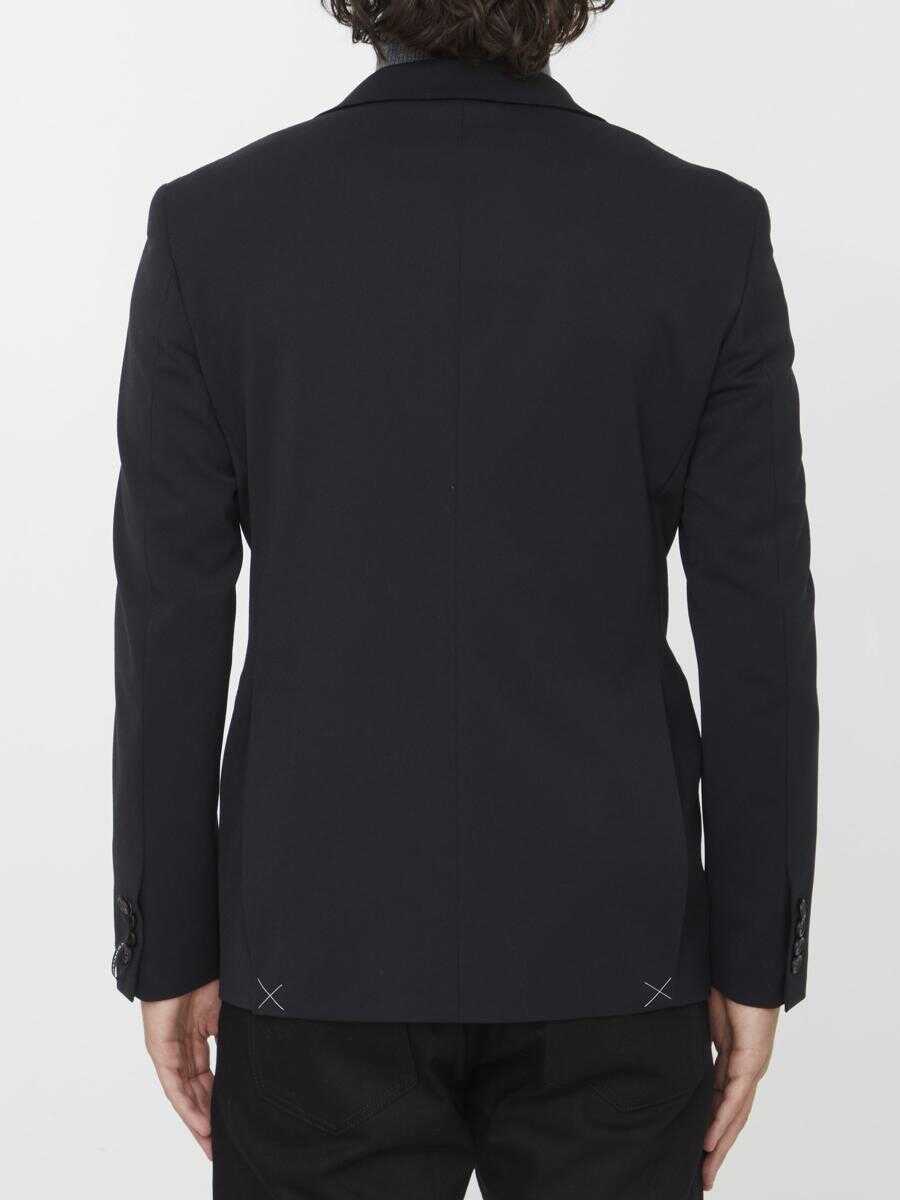 Geci Tonello Single-Breasted Jacket Black Barbati (BM 11586477) 4