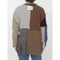 Pulovere Dolce & Gabbana pentru Barbati - Cardigane Dolce & Gabbana Patchwork Distressed Cardigan MULTICOLOR Barbati (BM 11588025) - B-mall.ro