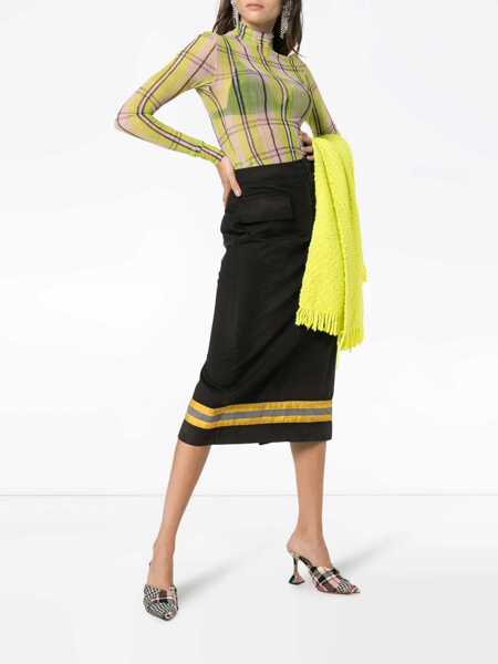 Fuste Calvin Klein Skirt With Reflective Band Black Femei (BM 11588532) 2