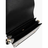Genti de umar Moschino Dama - Genti de umar Moschino Love Faux Leather Love Bridge Shoulder Bag With Double Heart Black Femei (BM 11588694) - B-mall.ro