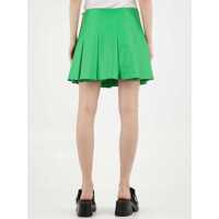 Fuste Bottega Veneta Dama - Fuste Bottega Veneta Green Leather Skirt GREEN Femei (BM 11588793) - B-mall.ro