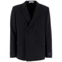 Geci Double-Breasted Wool Jacket Barbati