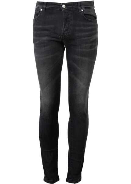 Pantaloni casual John Richmond Iggy RMA22043JE Czarny Barbati (BM 11590584) 4
