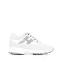 Balerini HOGAN Flat shoes Grey Femei