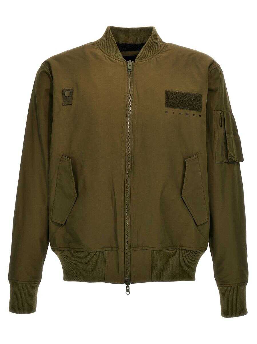 Stampd STAMPD \'Sherpa Lined\' bomber jacket GREEN