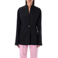 Sacouri Salvatore Ferragamo Collarless Blazer Femei