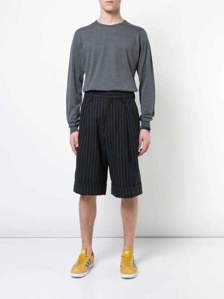 Pulovere casual John Smedley John Smedley Crewneck HATFIELD NAVY Navy Barbati (BM 11603673) 2