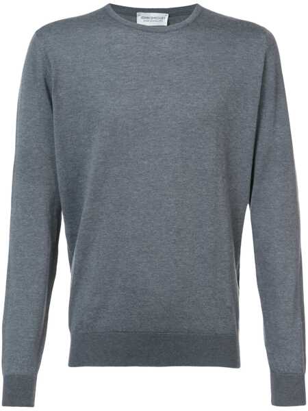Pulovere casual John Smedley John Smedley Crewneck HATFIELD NAVY Navy Barbati (BM 11603673) 1
