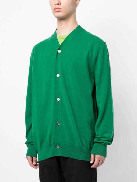 Cardigane Comme des Garons Wool Cardigan GREEN Barbati (BM 11604411) 3