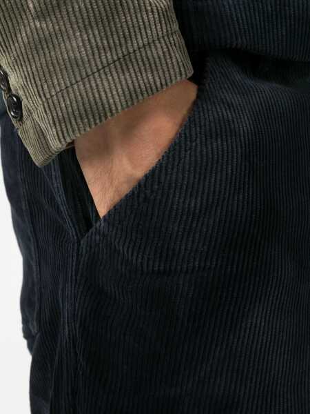 Pantaloni casual Comme des Garons Velvet Pants BLUE Barbati (BM 11604420) 5