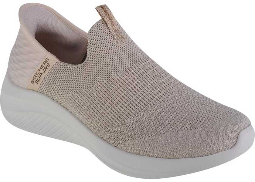 Sneakers SKECHERS Slip-Ins Ultra Flex 3.0 - Glitter Me Beige Femei (BM 11605602) 1