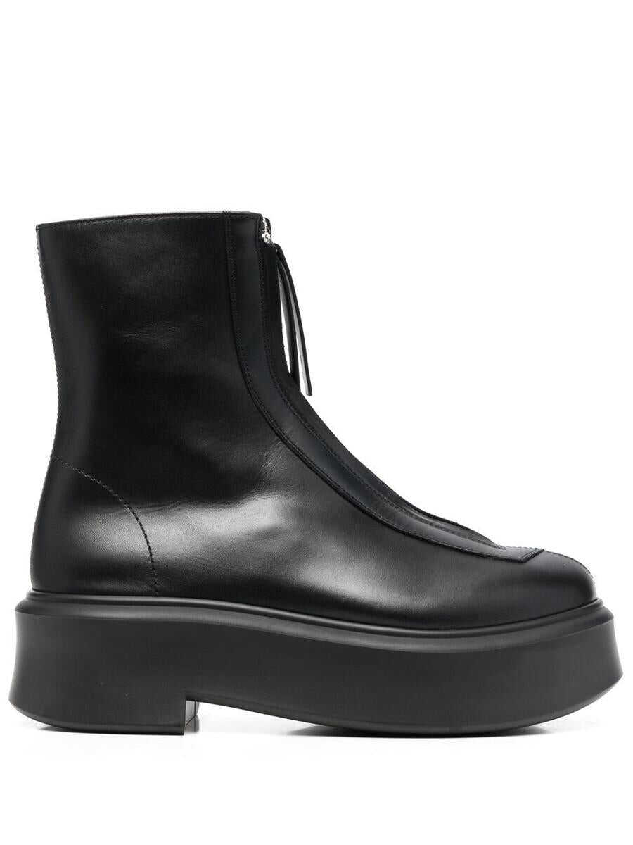 THE ROW THE ROW BOOTS BLACK