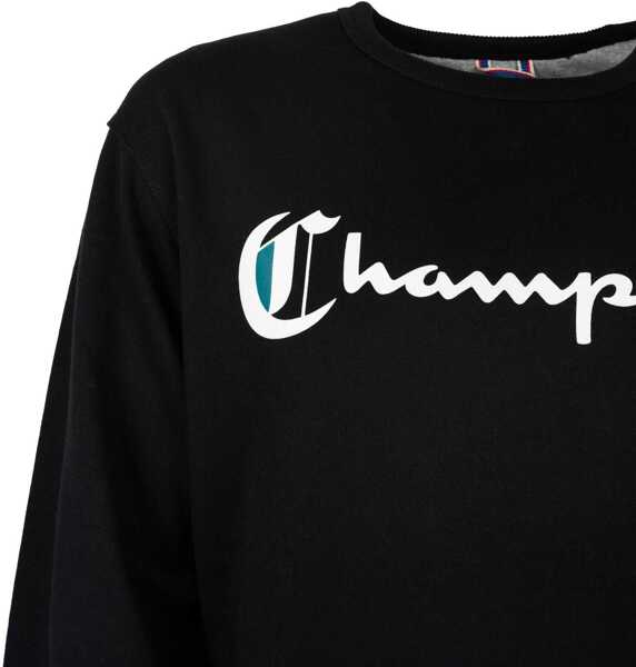 Tricouri Champion C-Neck HBGF88H586NJA Czarny Femei (BM 11609262) 4