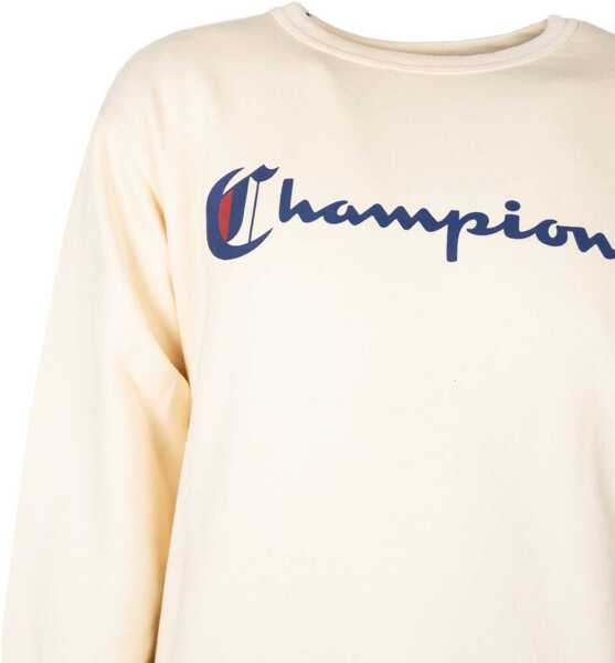 Tricouri Champion C-Neck HBGF88H586NJA Kremowy Femei (BM 11609262) 4