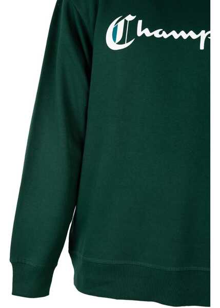 Tricouri Champion C-Neck HBGF88H586NJA Zielony Femei (BM 11609262) 6
