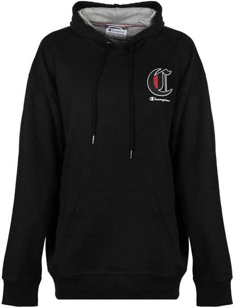 Bluze de trening Champion Hoodie HBGF89H586NKA Czarny Femei (BM 11609268) 2