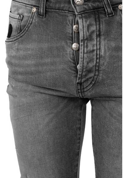 Pantaloni casual John Richmond Sid RMA22268JE Szary Barbati (BM 11612697) 4