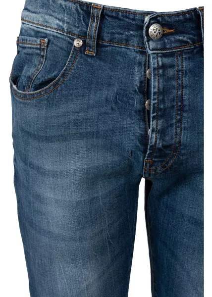 Pantaloni casual John Richmond Sid RMA22268JE Niebieski Barbati (BM 11612697) 4