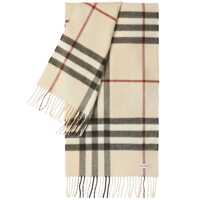 Esarfe Burberry Giant Check Cashmere Scarf Barbati