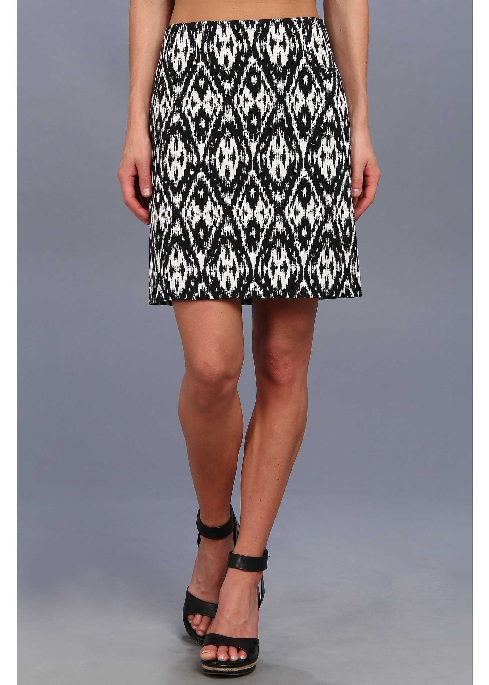 Vince Camuto Navajo Jacquard Skirt* Black