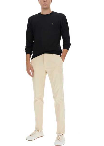 Pulovere casual Vivienne Westwood Jersey With Logo BLACK Barbati (BM 11619393) 2