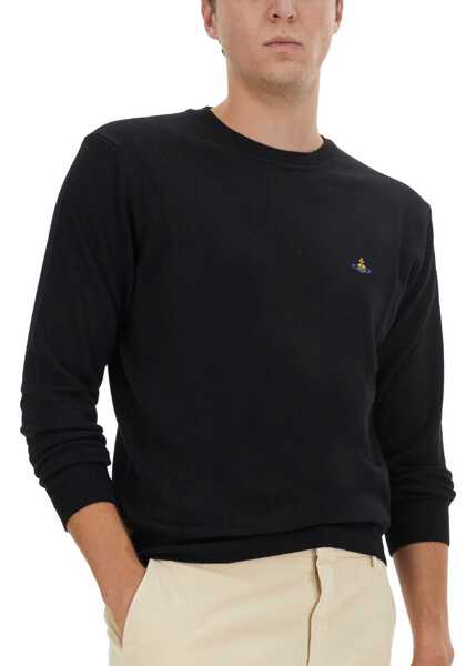 Pulovere casual Vivienne Westwood Jersey With Logo BLACK Barbati (BM 11619393) 4