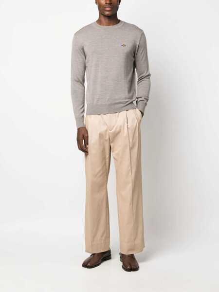 Pulovere casual Vivienne Westwood Jersey With Logo GREY Barbati (BM 11619441) 2