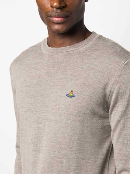 Pulovere casual Vivienne Westwood Jersey With Logo GREY Barbati (BM 11619441) 5