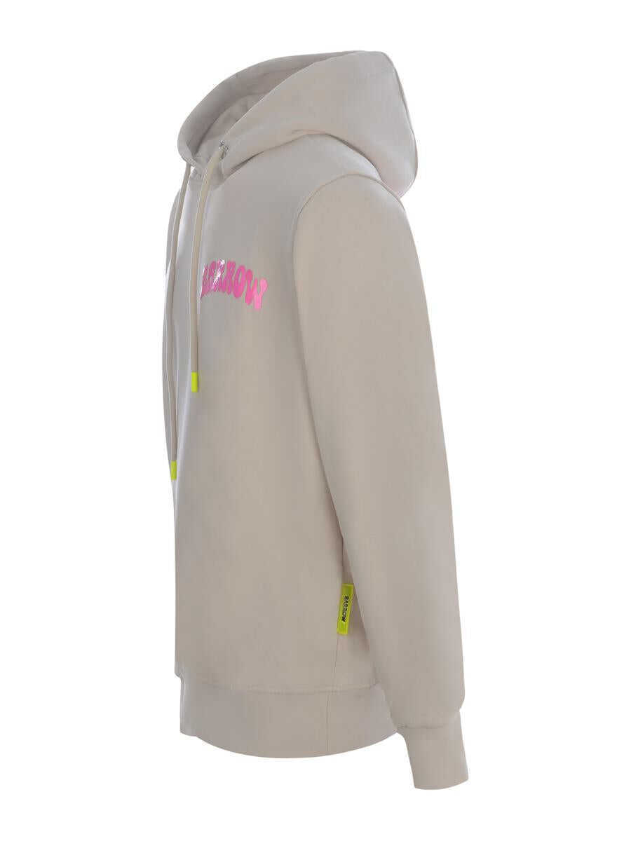 Pulovere BARROW Barrow Hooded Sweatshirt  Grey Barbati (BM 11620206) 2