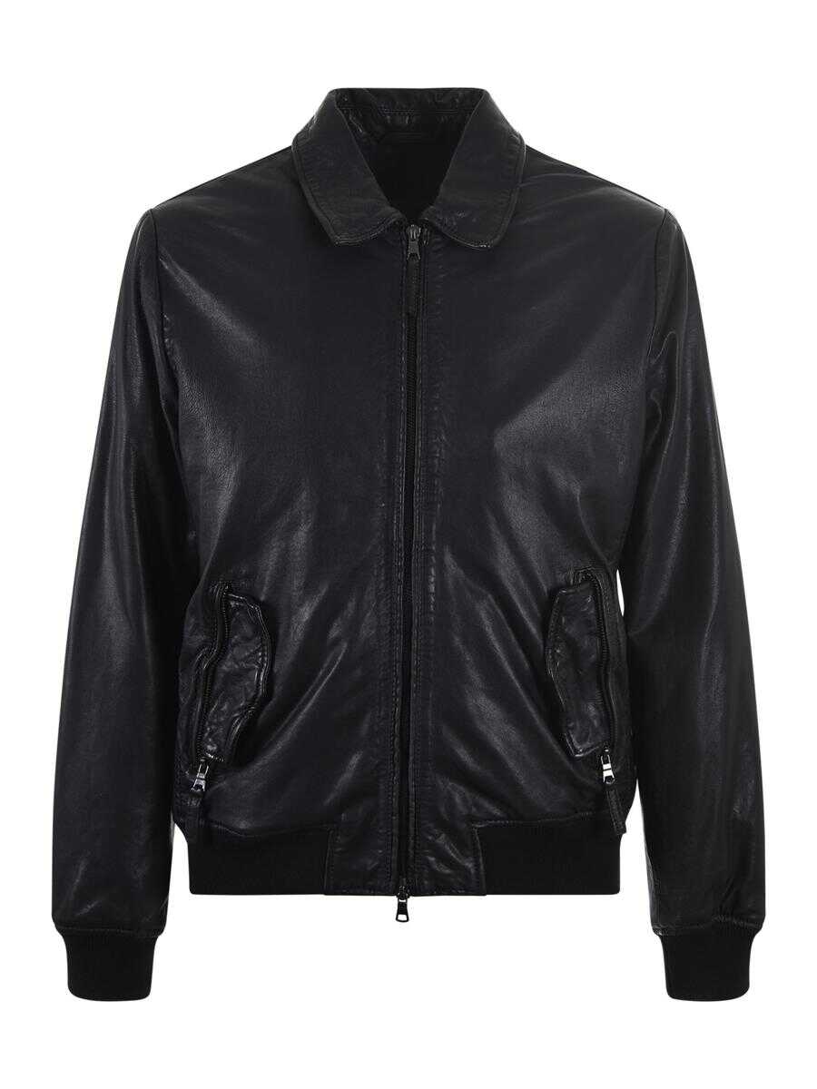 THE JACK LEATHERS THE JACK LEATHERS jacket BLACK