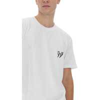 Tricouri Neil Barrett pentru Barbati - Tricouri Neil Barrett Double Bolt T-Shirt WHITE Barbati (BM 11620677) - B-mall.ro