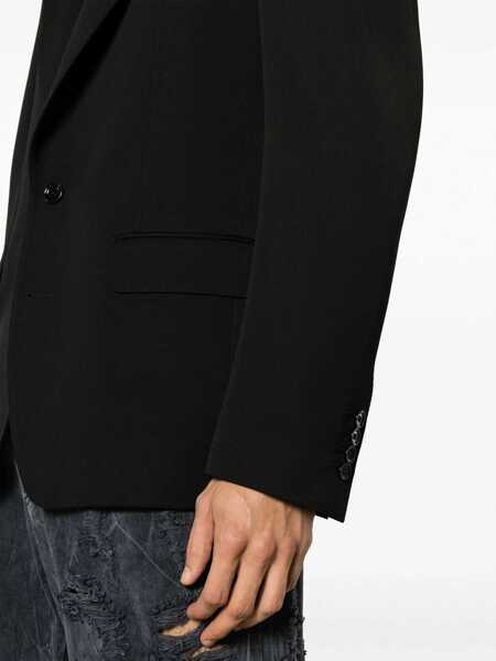 Sacouri office Dolce & Gabbana Single-Breasted Jacket BLACK Barbati (BM 11620830) 5