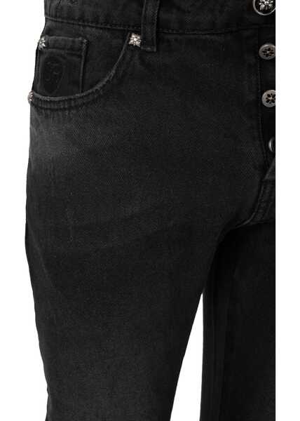 Pantaloni casual John Richmond Losillia RMA22270JE Czarny Barbati (BM 11629758) 4