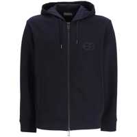 Bluze de trening Emporio Armani Logo Cotton Hoodie Barbati