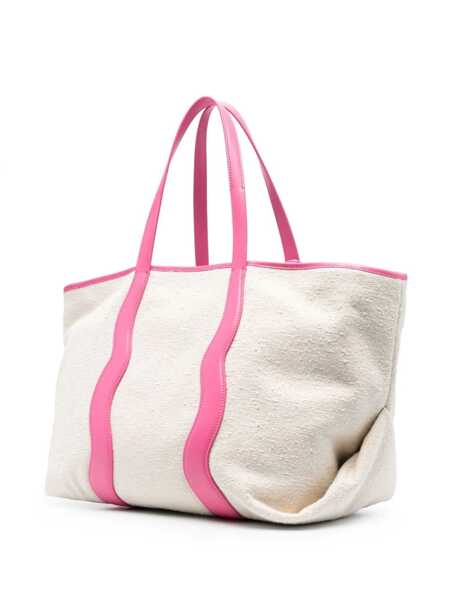 Genti de mana Palm Angels Palm Angels Logo Tote Bag White Femei (BM 11633088) 4