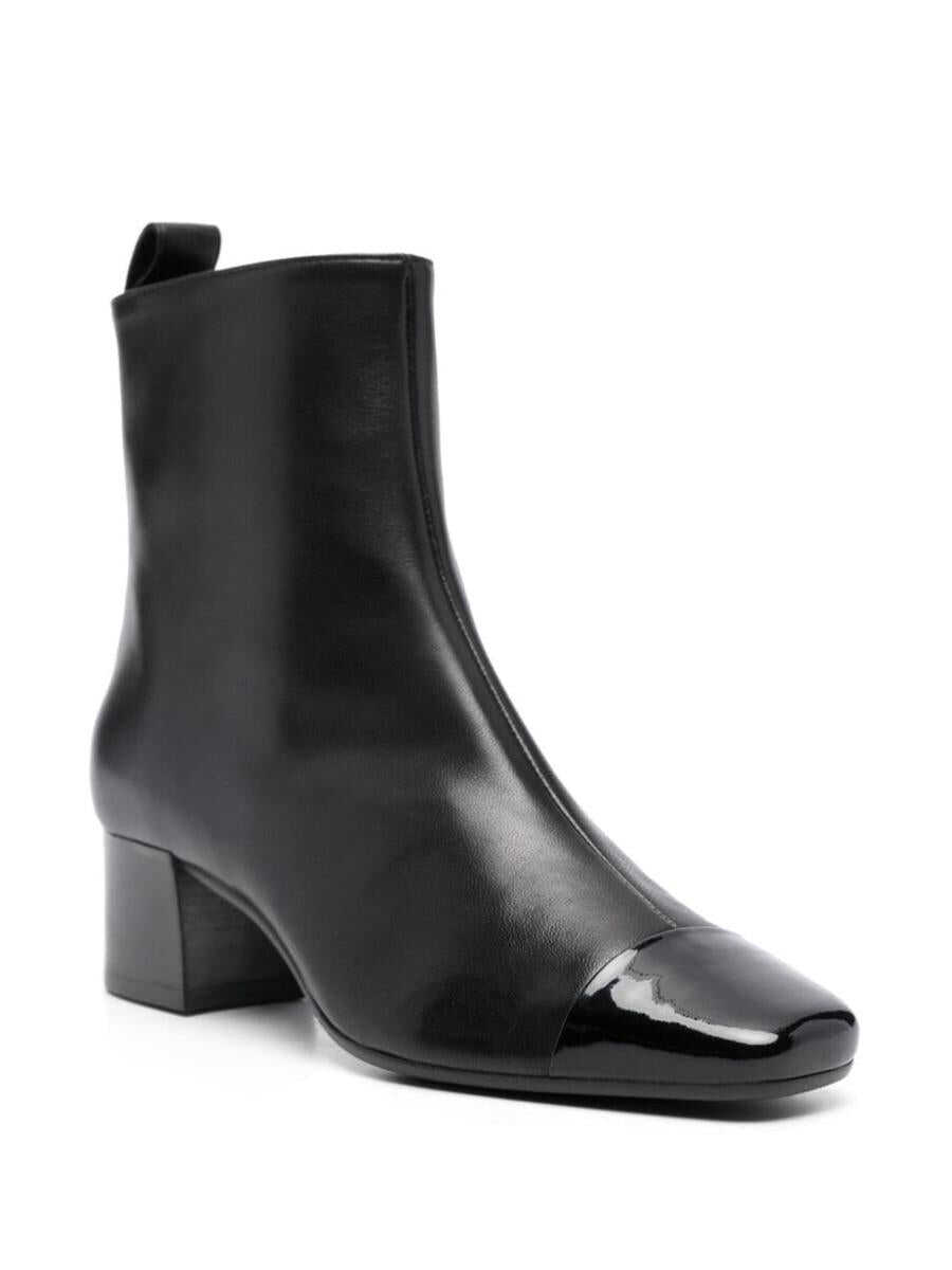 CAREL PARIS CAREL PARIS Estime Bis patent leather ankle boots BLACK
