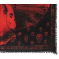 Fulare Dama - Fulare Alexander McQueen Foulard Skull MULTICOLOUR Femei (BM 11641359) - B-mall.ro