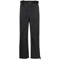 Pantaloni Sacai Black Cotton Pants Barbati