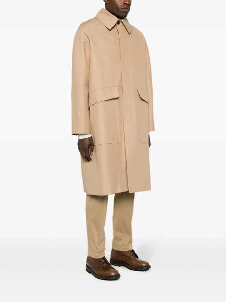 Paltoane PT TORINO Pt Torino Beige Cotton Coat MULTICOLOR Barbati (BM 11642142) 3