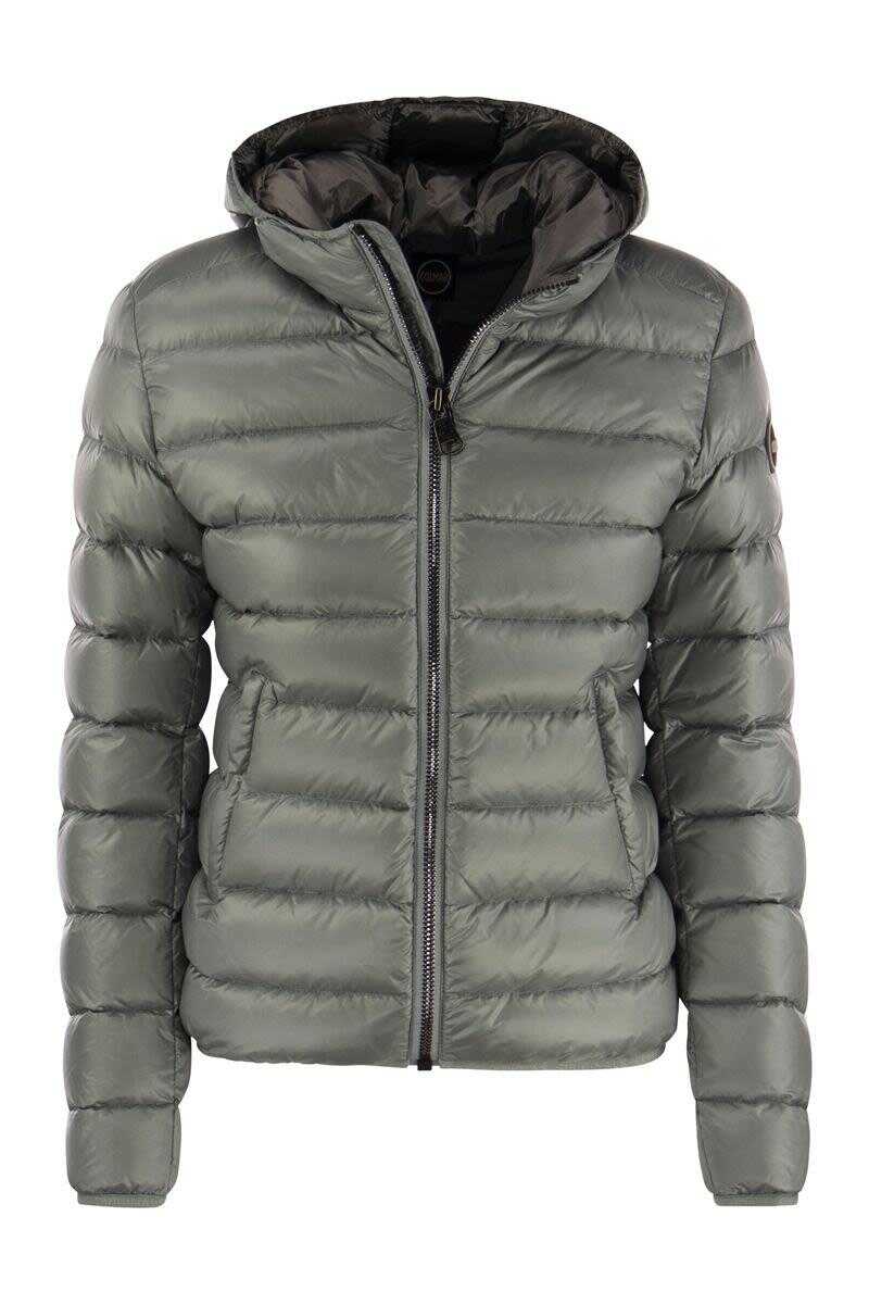 COLMAR ORIGINALS COLMAR FRIENDLY - Down jacket with fixed hood GREY