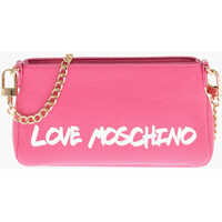 Genti de umar Love Textured Leather Shoulder Bag With Graffiti Logo-Print Femei