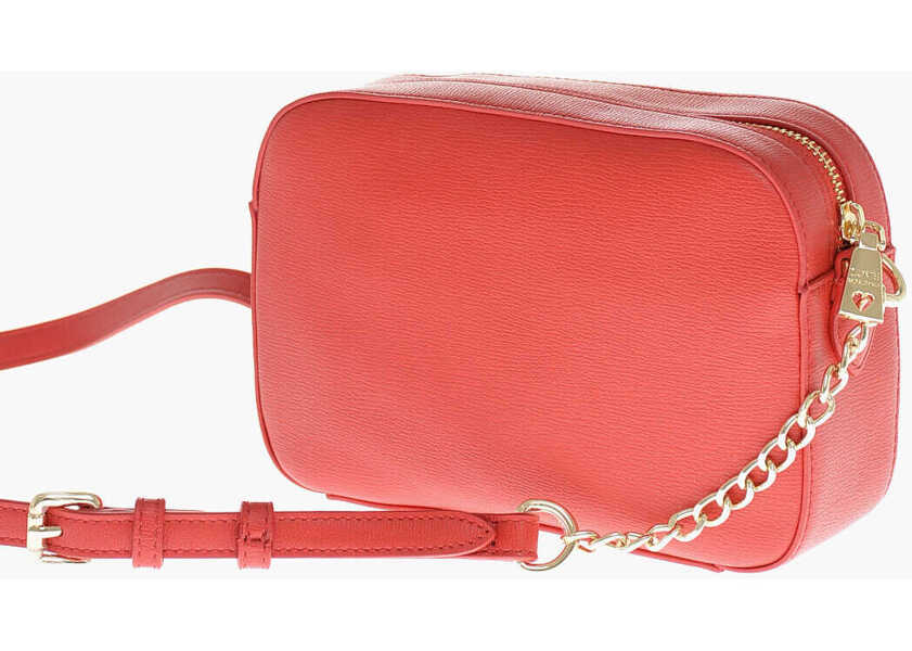 Genti de mana Moschino Love Faux Leather Crossbody Bag With Mini Heart-Shaped Pouch Red Femei (BM 11656425) 2