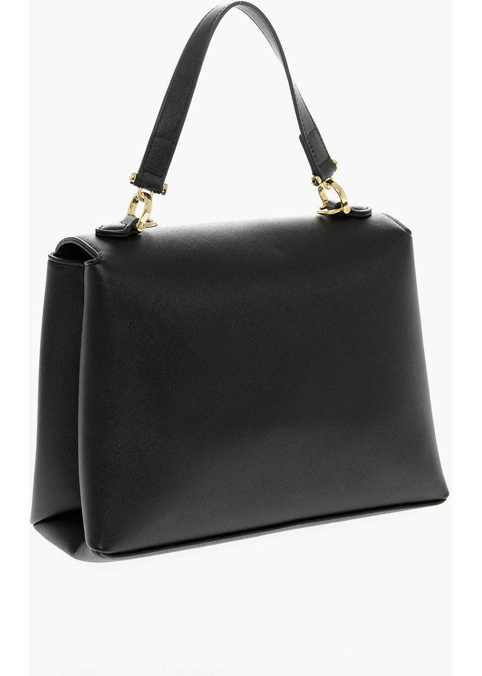 Genti de mana Moschino Love Moschino Saffiano Faux Leather Hande Bag With Removable Black Femei (BM 11656446) 2