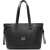 Moschino Love Saffiano Faux Leather Tote Bag Black