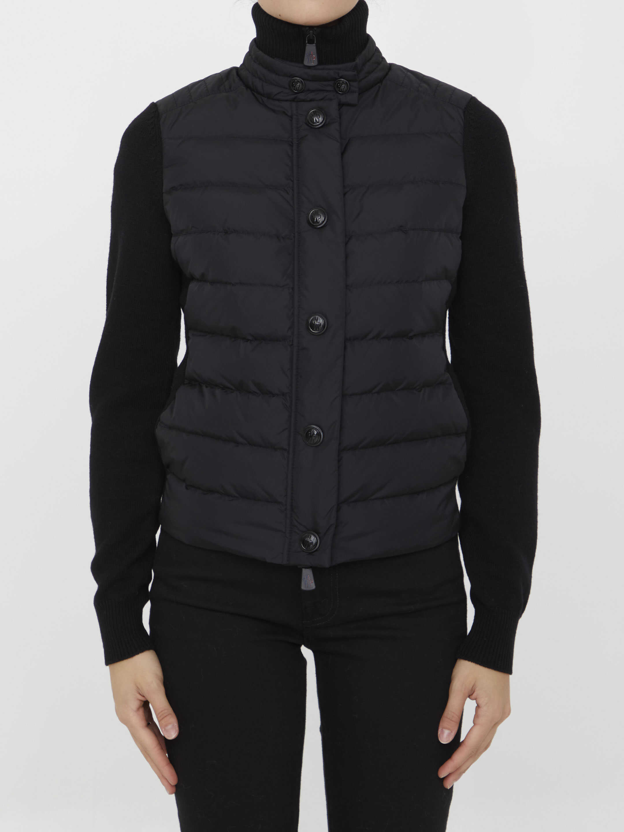 Moncler Grenoble Tricot Cardigan BLACK