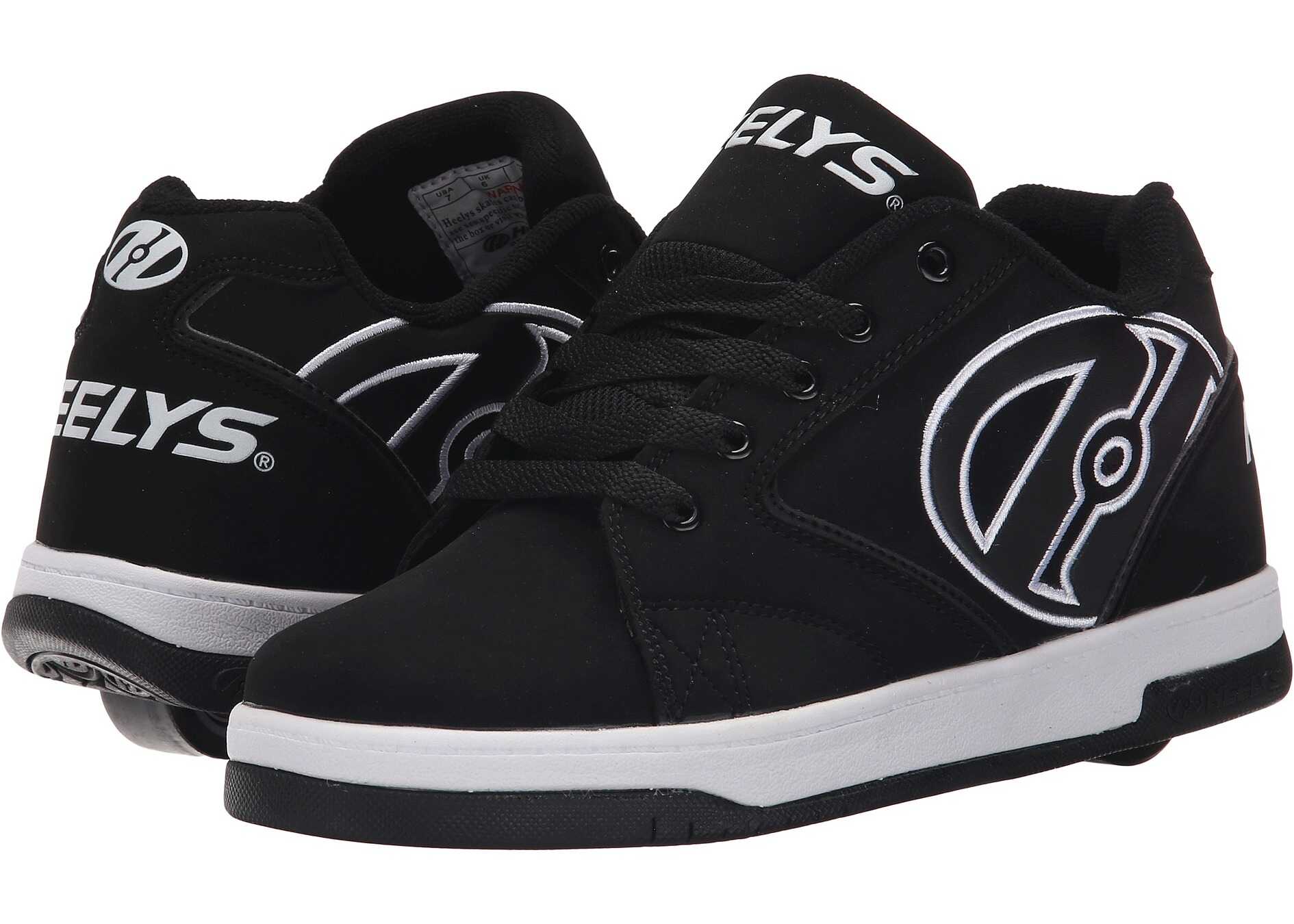 Tenis Heelys Propel 2.0 (Little Kid/Big Kid/Adult) Black/White