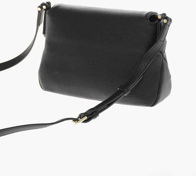 Genti tip postas Moschino Love Textured Faux Leather Crossbody Bag Black Femei (BM 11661801) 2