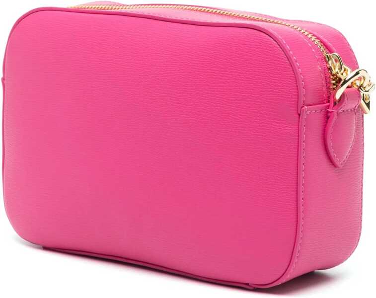 Genti tip postas Moschino Love Faux Leather Crossbody Bag With Golden Details Pink Femei (BM 11661804) 3